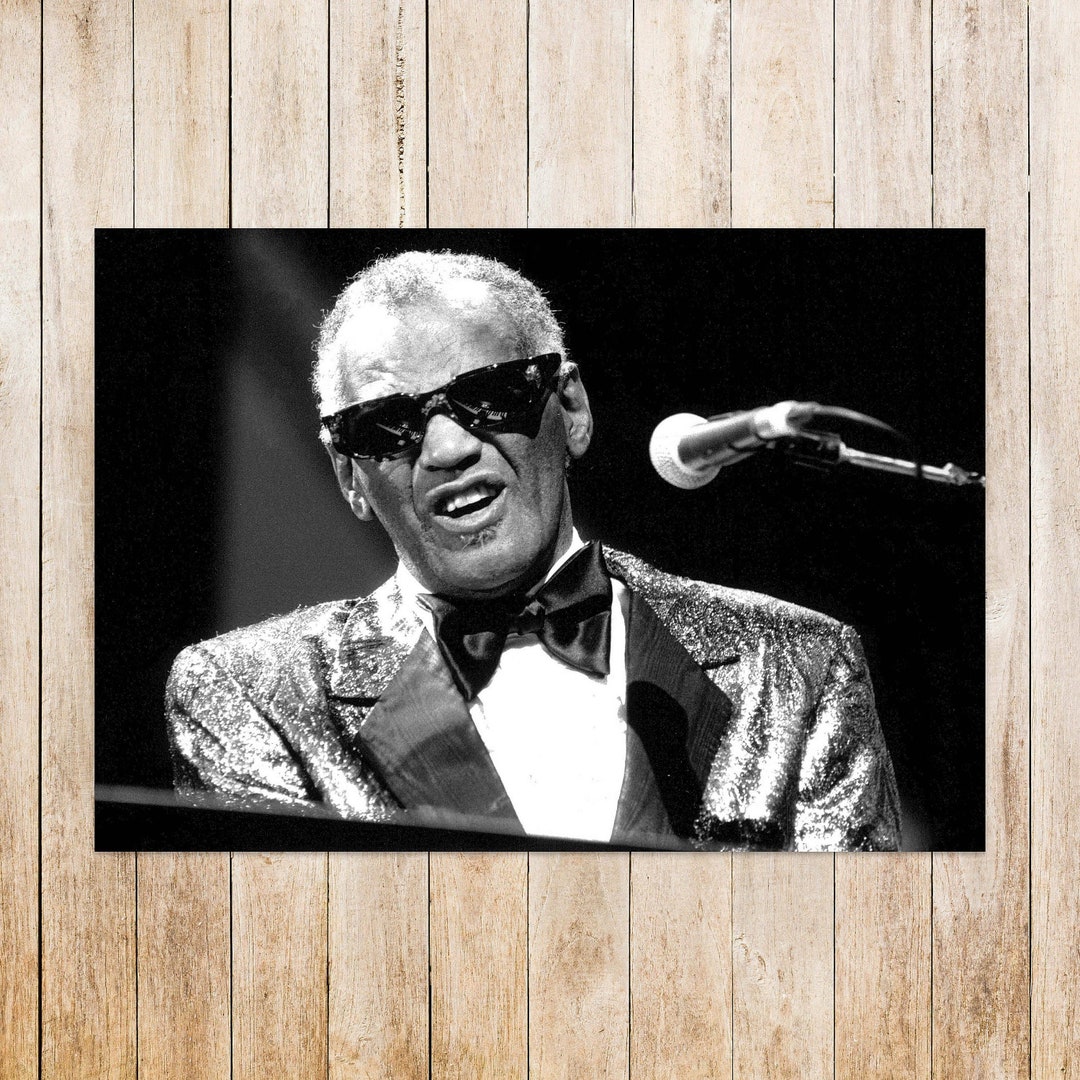 Reproduction of Ray Charles Photo Ray Charles Print Ray - Etsy