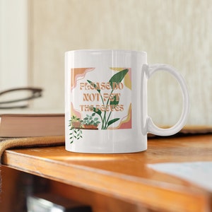 Please Do Not Pet the Peeves Ceramic Coffee Mug