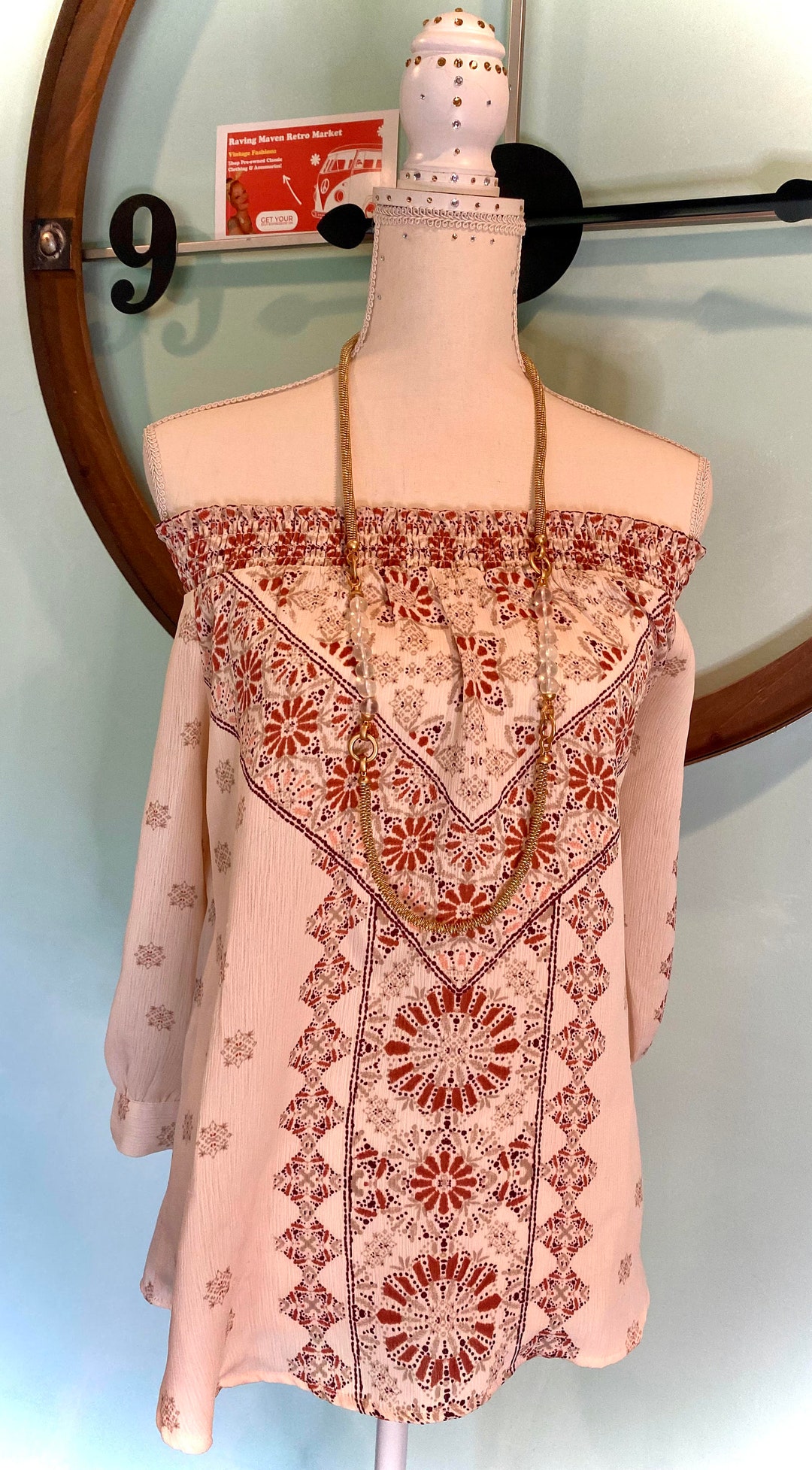 Short Sleeve Smock - Earth and Petals (2+)