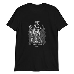 Mercury Tee - Hermes Wednesdays Astrology Astrological Magic Devotion Vintage Illustration