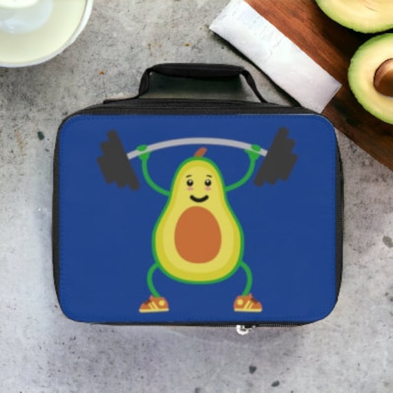 Avocado Lunch Bag School Lunch Bag Back to School Supplies Gift for Kids School Lunches Sack Lunch Lunch Box Lunch Etsy
