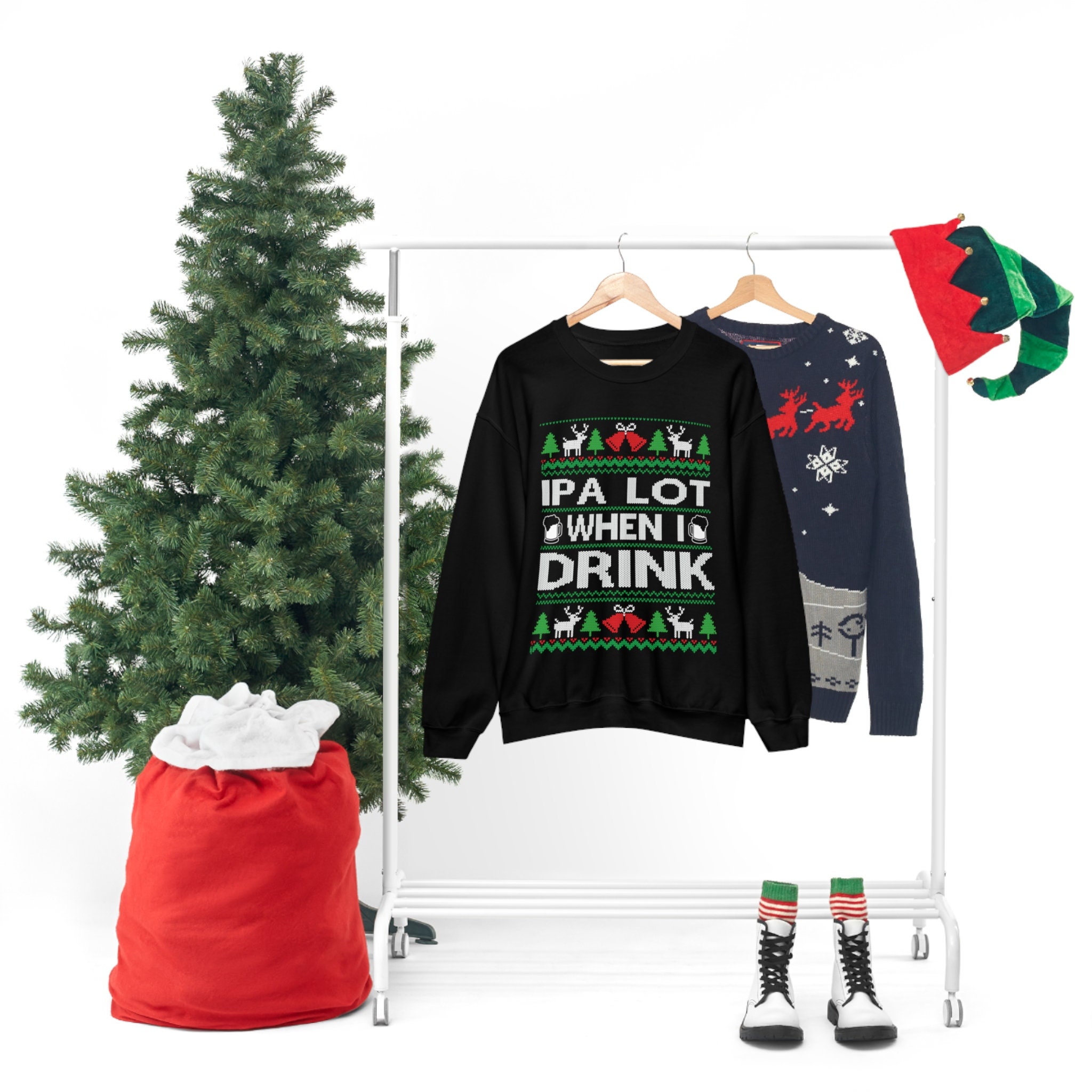 IPA LOVE UGLY FUNNY SWEATER IPA LOVE UGLY FUNNY SWEATER