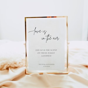 Wedding Reception Dessert Sign | Dessert Table Sign | Modern Minimalist Wedding Sign | Bridal Shower | Dessert Bar Sign | Instant Download