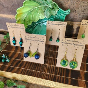Emerald Earring Collection