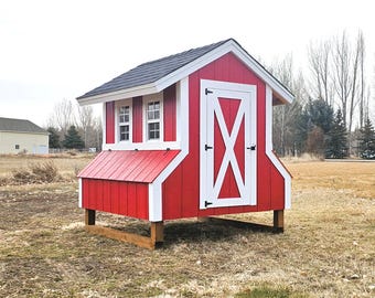 CHICKEN COOP PLANS + Step by step guide with full material and cut list
