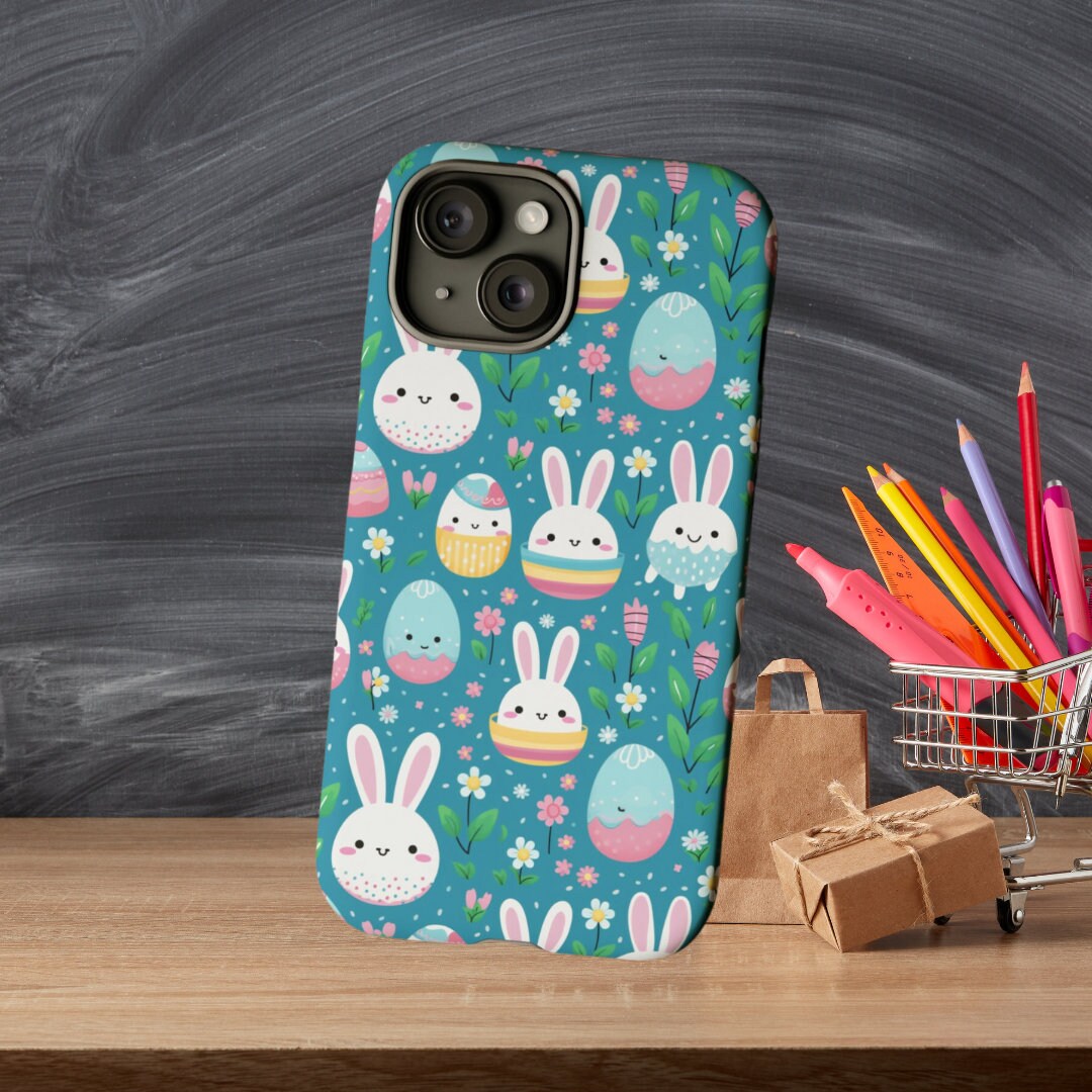 Spring, Easter Phone Case, Bunny Phone Case, Cute Phone Case, Spring