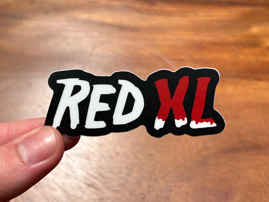 Red 40 Horror Slasher Sticker - Weather Resistant Matte Vinyl Decal for ...