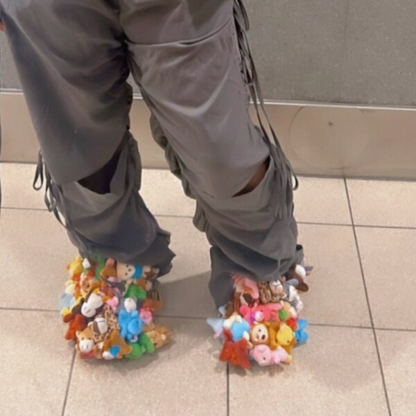 Stuffed Animal Shoes Etsy