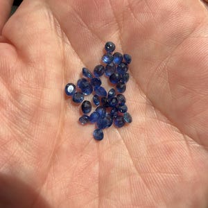 Certified Natural Burma Mogok Sapphire mixed oval cut Loose Gemstones lot, 5.3cts (36pcs)