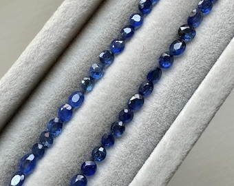 Certified Natural Burma Mogok Sapphire mixed oval cut Loose Gemstones lot, 5.3cts (36pcs)