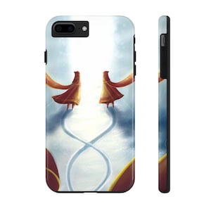 Tough Phone Case - Journey&#39;s End, Journey Game Art Tribute, Protective Cell Phone Cover, Phone Accessories for Gamers