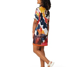 KDPF Braveheart Paint Splash Tee Dress