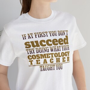 Cosmetology Teacher Shirt, Cosmetology, Teacher Tee, Graphic Tee