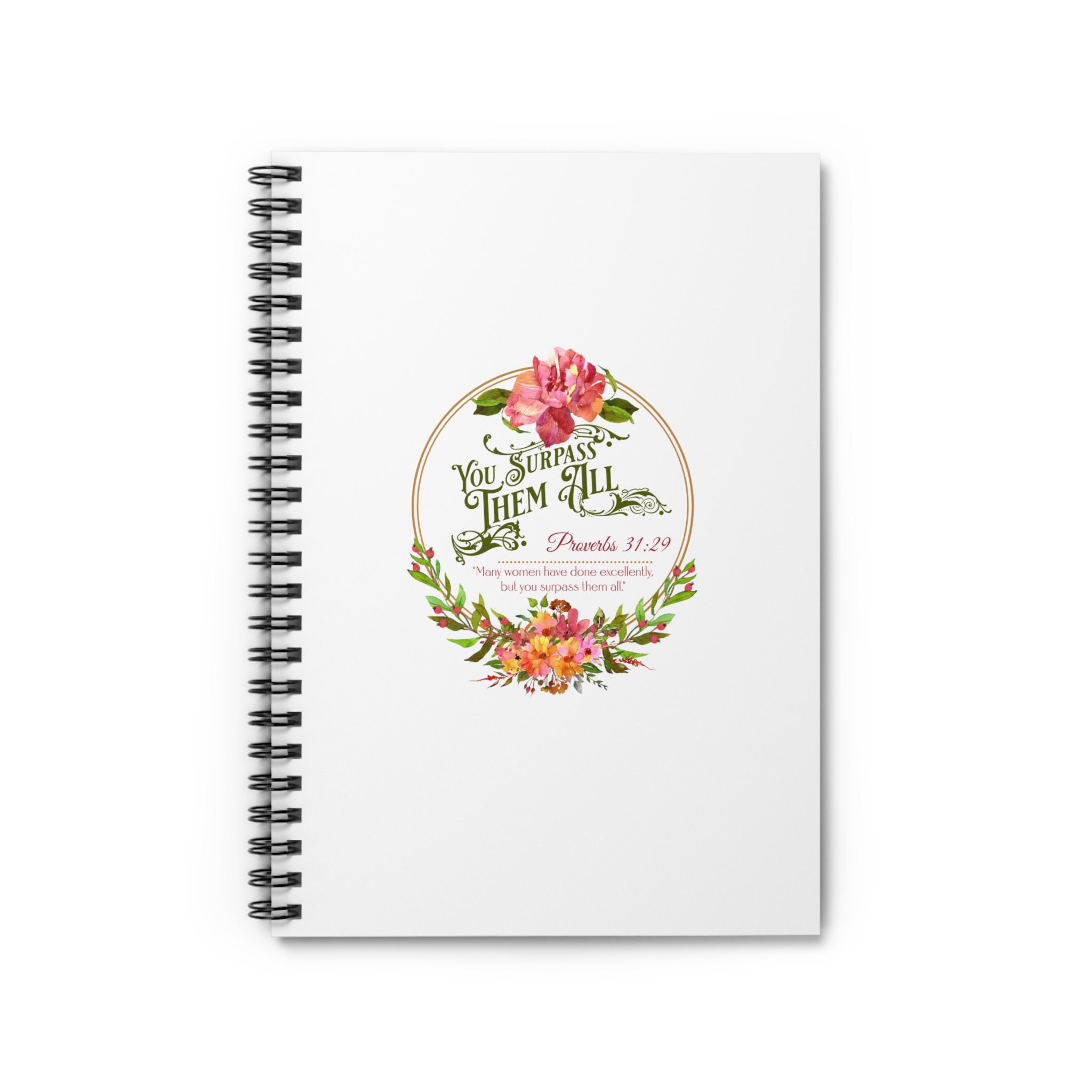 Proverbs Spiral Notebook, Bible Study, Women's Conference, Women's