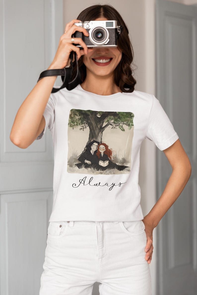 Literary Love Graphic Tee | Bookish Romance Shirt White