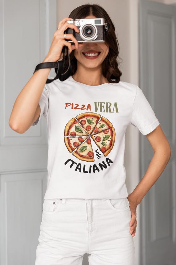 Pizza Lover T-shirt, Funny Italian Food Tee, Vintage Graphic Top