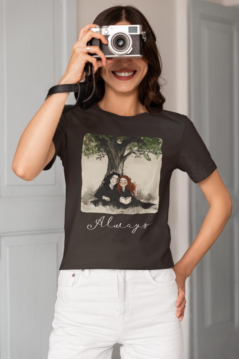 Literary Love Graphic Tee | Bookish Romance Shirt Brown