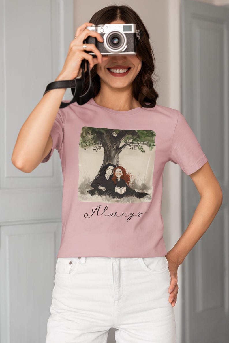 Literary Love Graphic Tee | Bookish Romance Shirt Orchid