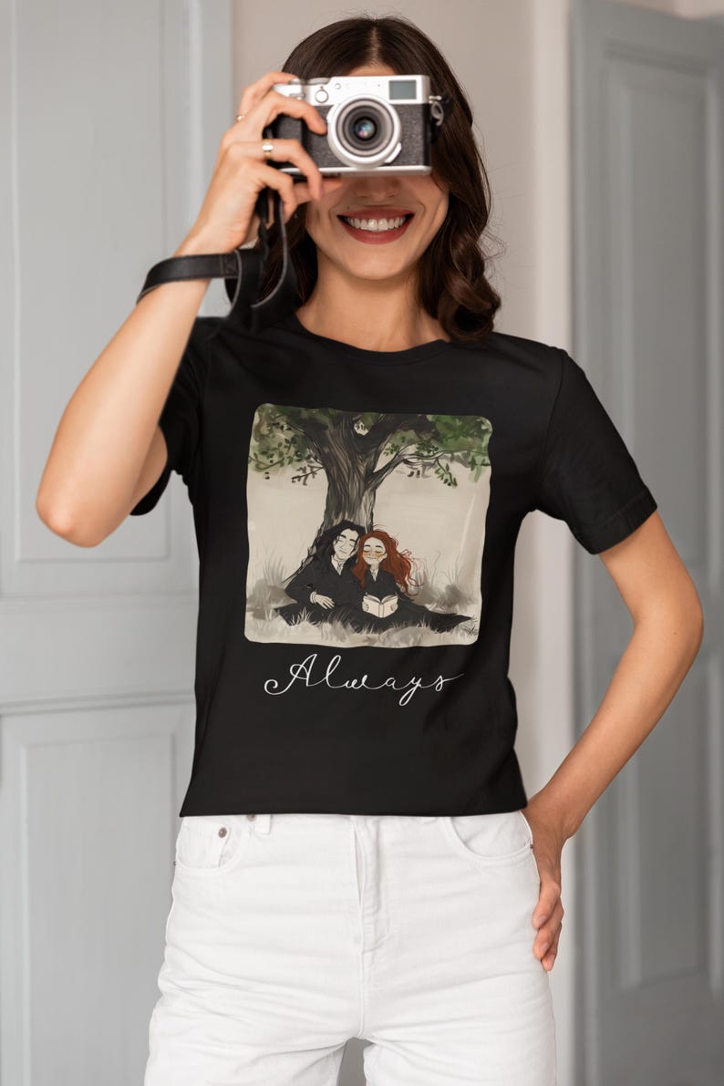 Literary Love Graphic Tee | Bookish Romance Shirt Black
