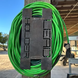 Extension lead holder