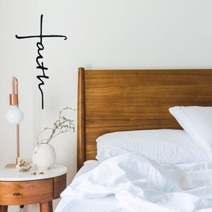 Easy-press install faith Cross