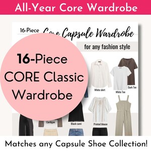 Capsule Shoe Wardrobe Guide 11 Different 9-Item Shoe Capsule Wardrobe Planner Based on Your Fashion Style includes Style Quiz & More image 6