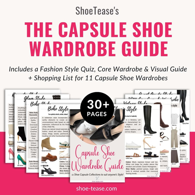Capsule Shoe Wardrobe Guide 11 Different 9item Shoe Capsule Wardrobe