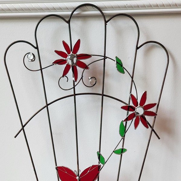 Stained Glass Trellis Etsy