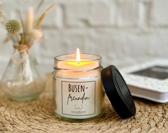 Candle in a glass | “Bosom friend” | Gift for friends girlfriend as a souvenir party celebration | Candle jar