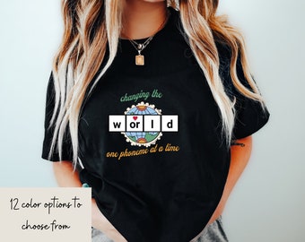 Science of Reading Shirt, Phoneme Shirt, Phonics Shirt, Reading Teacher, Interventionist, Reading Coach, RTI, Specialist, Special Education