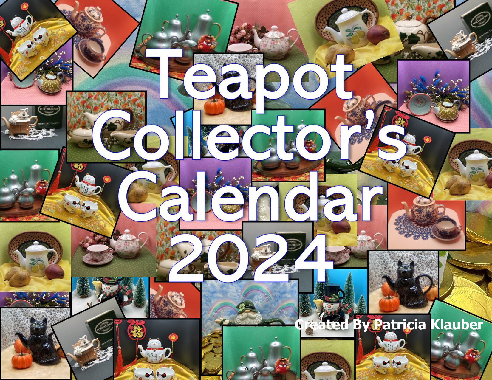 Teapot Collector Calendar 2024 Etsy