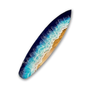 Resin Surfboard, 6&#39; Ocean Wave Surfboard, Surfboard Wall Art