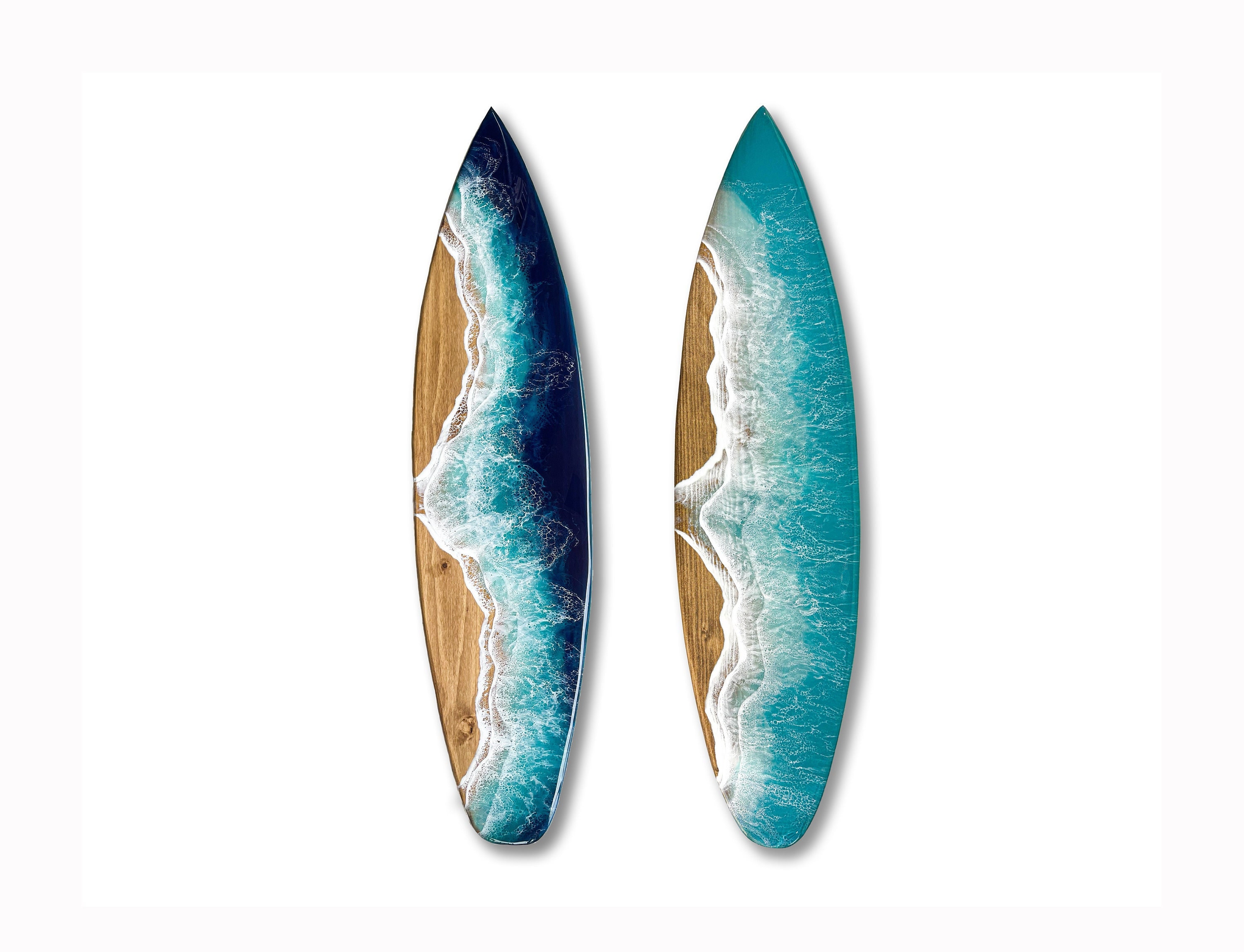 6' Ocean Surfboard With Waterfall Edge - Etsy