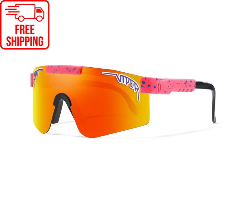 Premium Pit Viper Sports Sunglasses / UV400 Anti-UV Protection / Men and Women / Ideal Eyewear for Outdoor Sports image 7