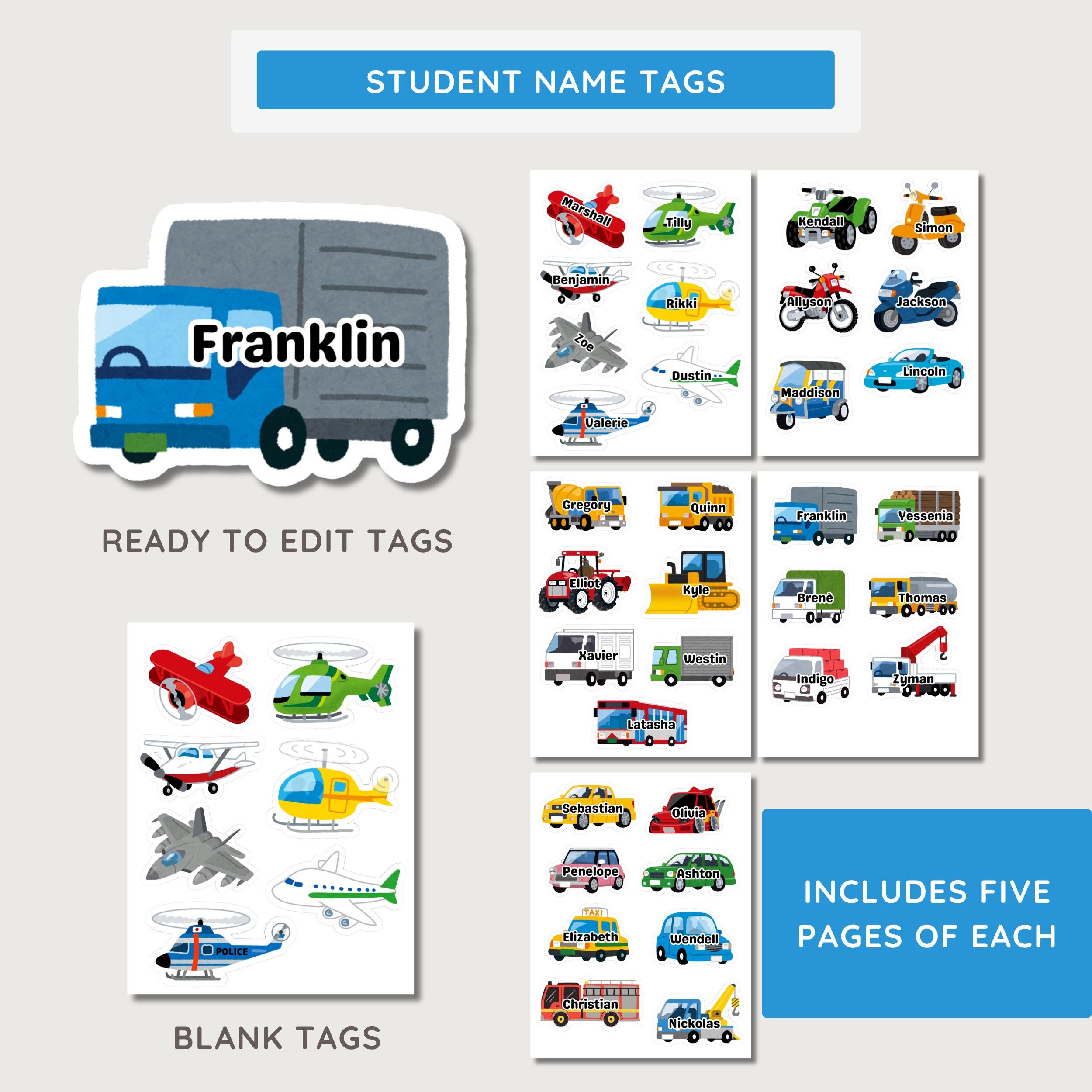 Transportation Welcome Bulletin Board Display: Editable Canva Template ...