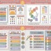 Boho Rainbow Classroom Decor Bundle: Teacher Printables (canva Template ...