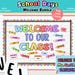 Editable Classroom Welcome Bulletin Board Kit (digital Download) - Etsy