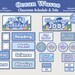 Ocean Theme Classroom Schedule and Jobs Display, Printable & Editable ...