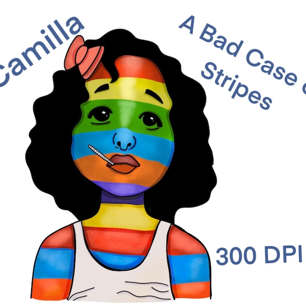 Camilla Cream clip art, story aid, Teacher resource, classroom decor, party decor, instant download, printable