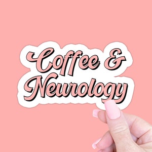 Neurology Sticker Gift, Future Neurologist Laptop Water Bottle Sticker Decal, Neuro Nurse Surgeon Doctor Gift, Neuro Student Graduation Gift
