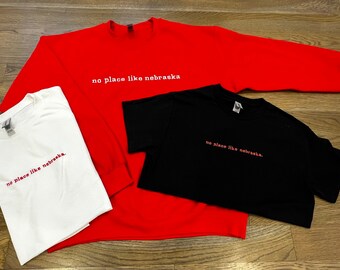 Ningún lugar como Nebraska Crewneck