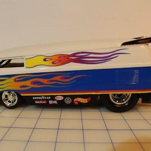 Vw Drag Bus Hot Wheels - Etsy