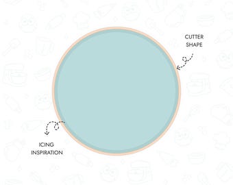 Circle Cookie Cutter STL File 3D Printable Round Cookie Cutter Basic Shape Plaque Instant Digital Download