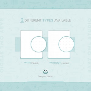 2 different types available:
- With Margin
- Without Margin