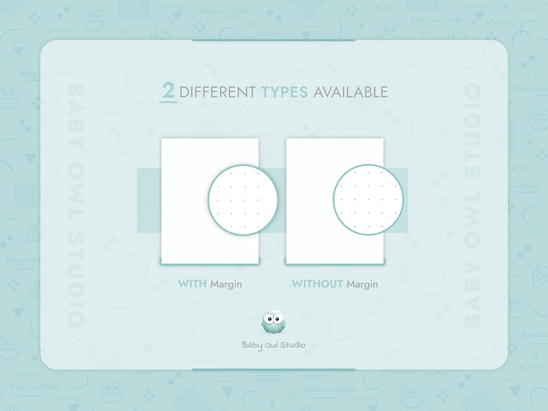 2 different types available:
- With Margin
- Without Margin