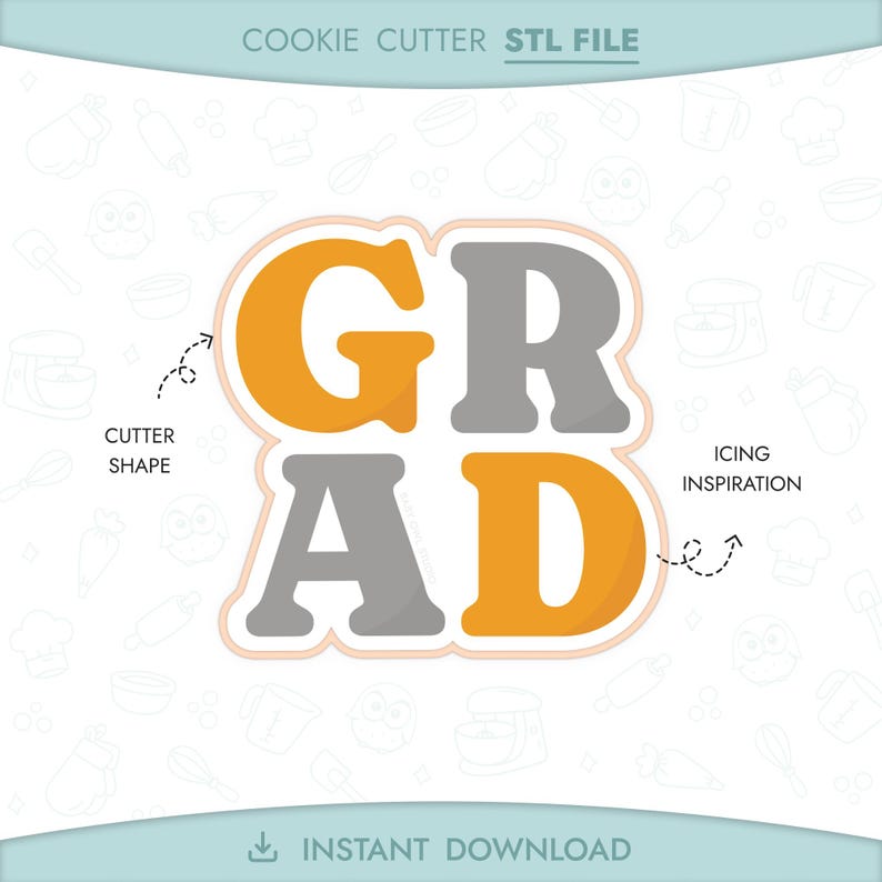 This set includes 7 cookie cutter STL files. This digital download allows you to 3D print your own cookie cutters at home, helping you make consistent, uniform cookies – perfect for parties, events, or gift-ready creations.