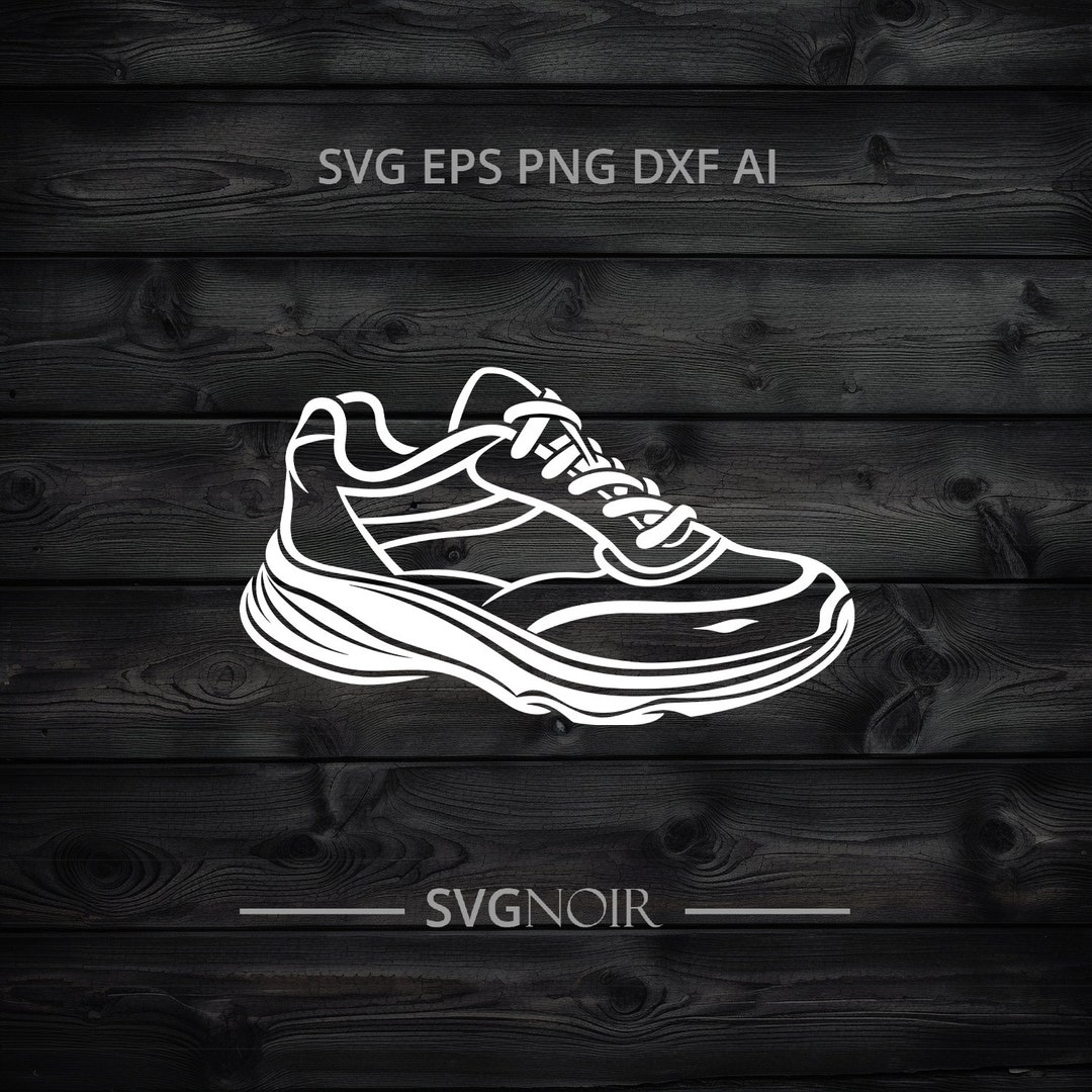 Running Shoe Svg Png Eps Dxf Svg Ai Etsy Running Shoe Svg Png Eps Dxf Svg Ai Etsy