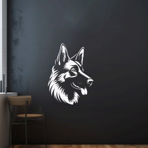 Sheppard Running Vector German Sheppard Vector Clipart en SVG, ai, DXF, eps, PNG / Cricut ...