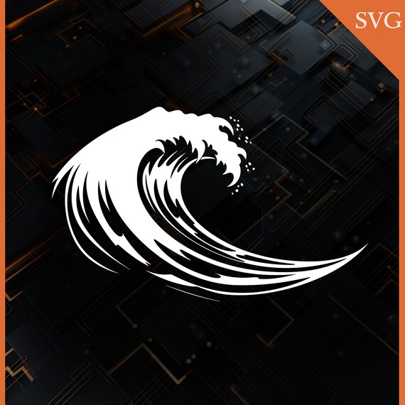 Rip Curl Wave Svg PNG EPS Dxf SVG Ai 