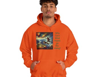 Papa Witz Fallschirmspringen Hoodie: Lustiges sarkastisches Unisex Sweatshirt